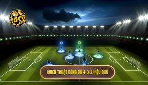 Chiến thuật bóng đá 4-3-3 hiệu quả