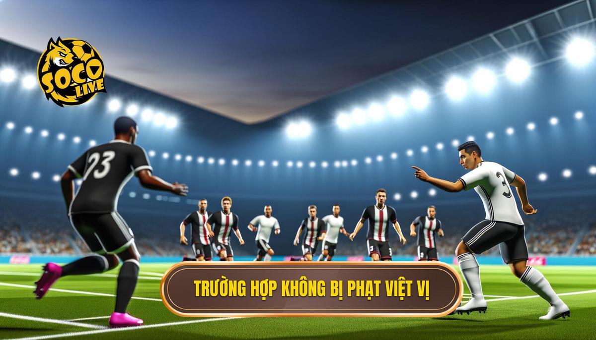 2. Phân Tích Các Trường Hợp Không Bị Phạt Việt Vị