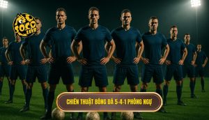 Chiến thuật bóng đá 5-4-1 phòng ngự