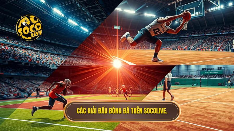 2. Các giải đấu bóng đá trên Socolive.