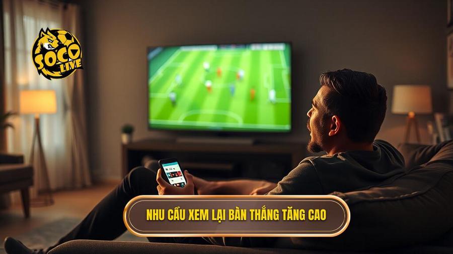 Tại sao nhu cầu xem lại bàn thắng ngày càng tăng cao?