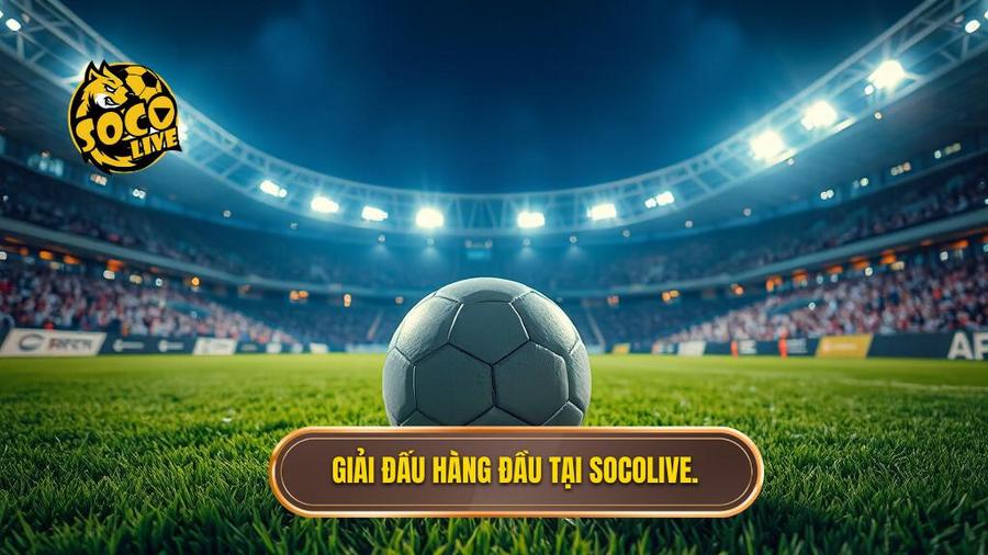 Các giải đấu hàng đầu có trên lịch thi đấu Socolive