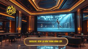 Socolive Xem Lại Bàn Thắng: Tận Hưởng Những Khoảnh Khắc Vàng Của Bóng Đá Thế Giới