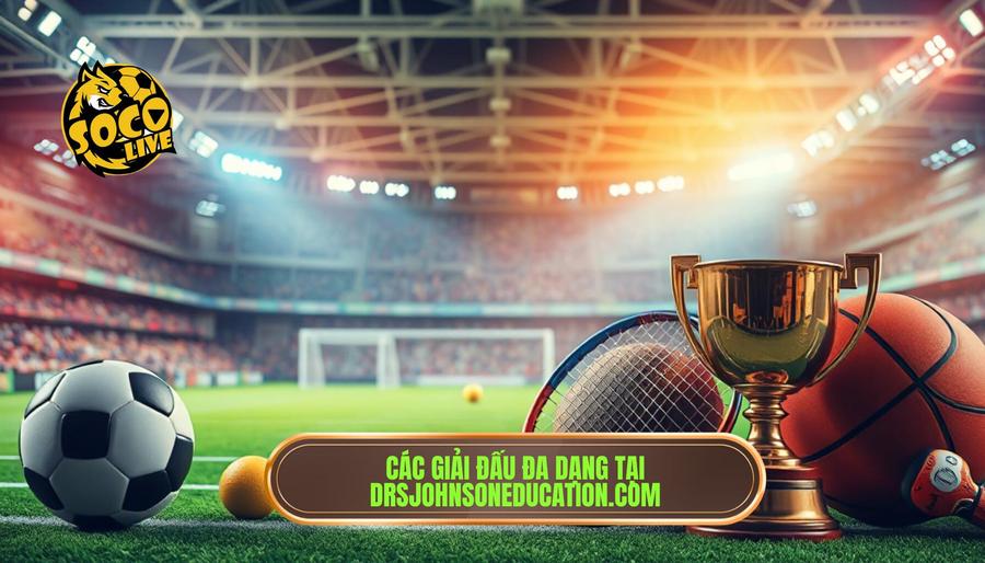 Danh mục giải đấu phong phú tại drsjohnsoneducation.com