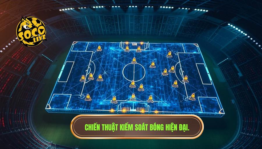 Chiến thuật kiểm soát bóng hiện đại