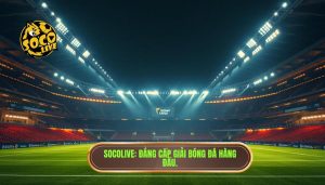 SOCOLIVE_ Đẳng cấp giải bóng đá hàng đầu.
